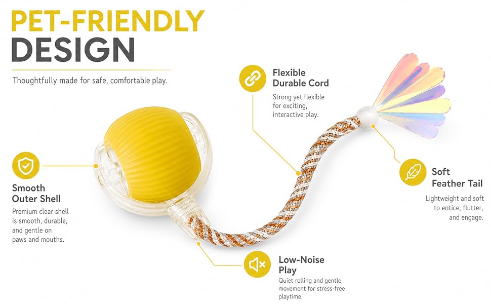 Interactive Cat Toy Ball