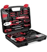 KingTool Home Repair Tool Kit - 149 Pieces Basic Home Repair Tool Set, General Mechanic Tool Set,...