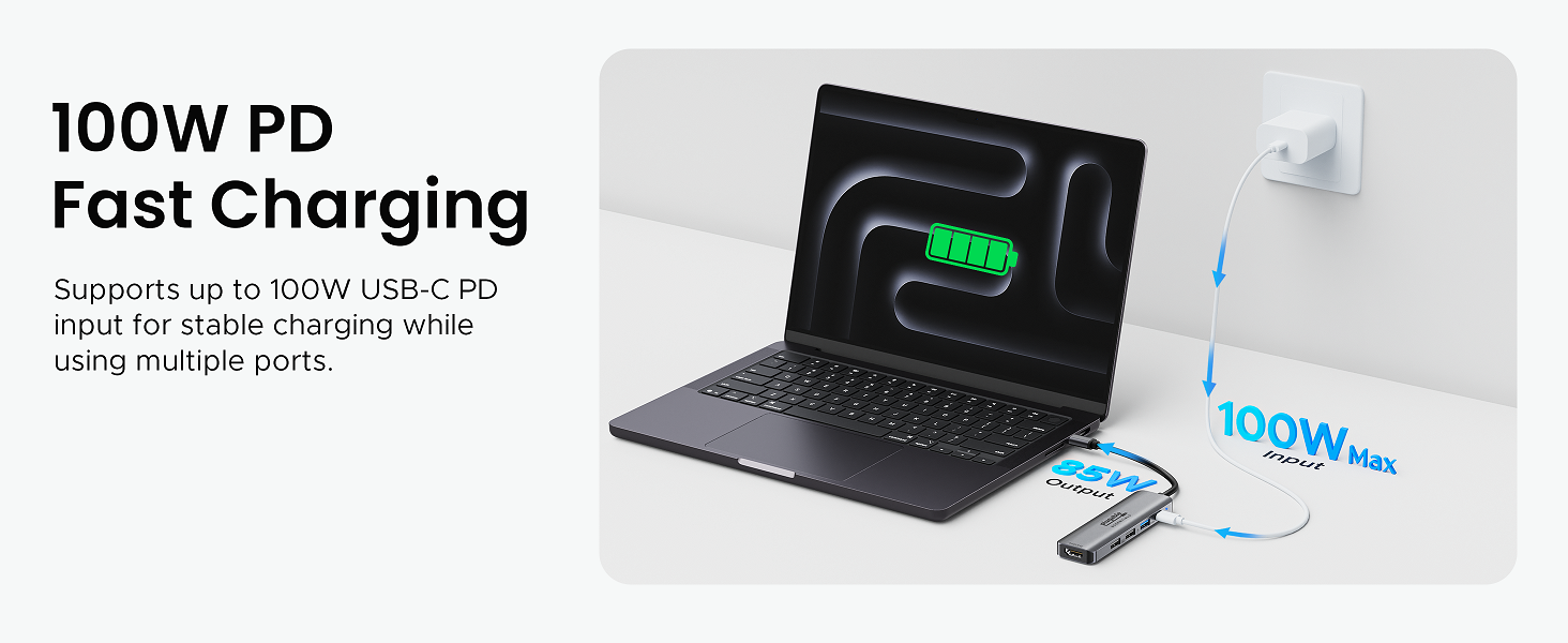 100W PD Fast Charging