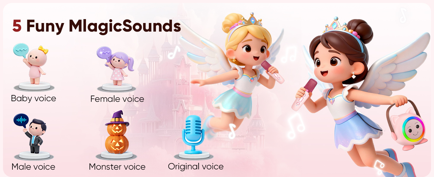 Mini Karaoke Machine Toy for Kids