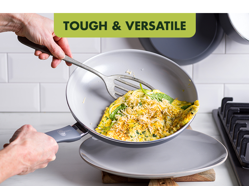 GreenPan, Valencia Pro, Healthy Ceramic Nonstick, Cookware, set, induction, durable, glass lids