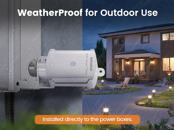 light timer outdoor weatherproof