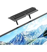 Soundbar Mount, No Drilling Steel TV Top Shelf Fits Most of Sound Bars Up to 15 Lbs, Universal So...