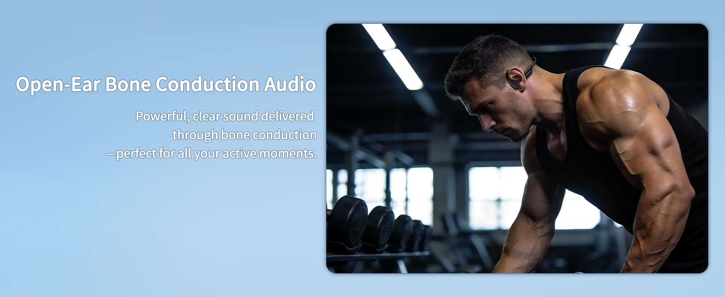 Open Ear Bone Conduction Headphones