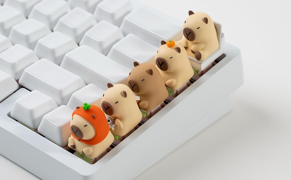 Capybara keycaps