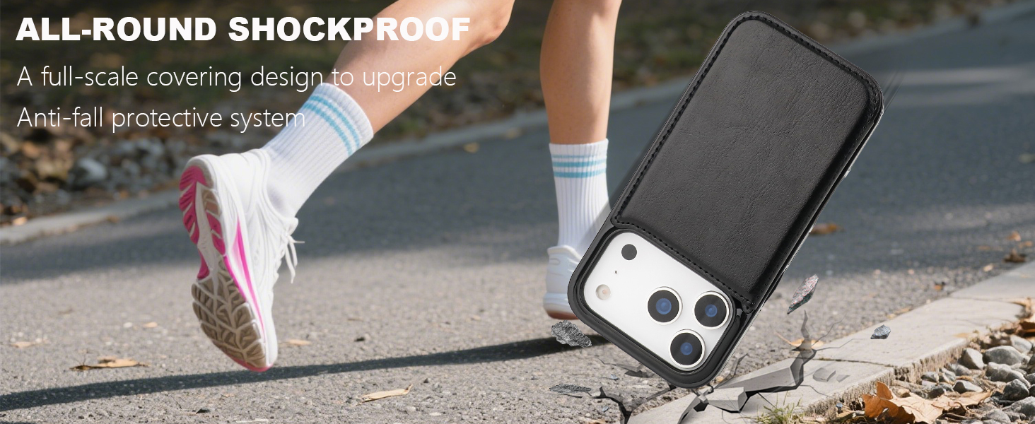 ONETOP Wallet Card Case for iPhone 17 Pro