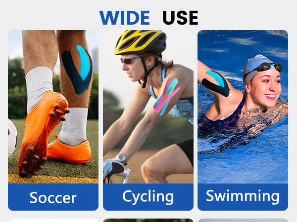 kinetic tape for knee