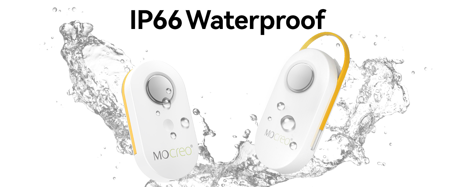 IP66 waterproof thermometer is ideal for humid environments like refrigerators and freezers