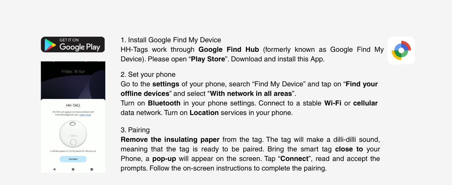 google tag, google find my, air tag android, tag android, tracker android