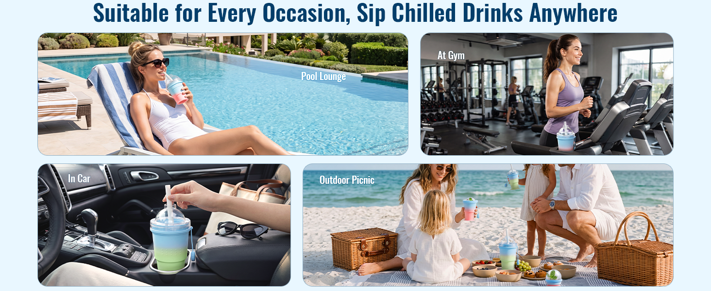 Suitable for Every Occasion, Sip Chilled Drinks Anywhere