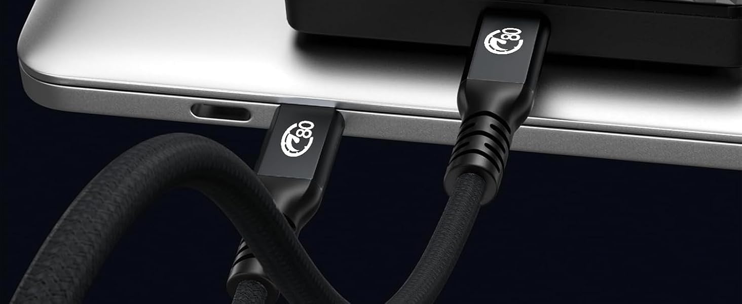 usb c to usb c high speed data transfer cable 40gbps 20gbps 10gbps 5gbps