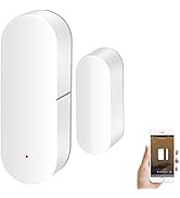 Door Window Sensor: Smart Tuya Door Sensor Free App Real-time Alerts, Wireless WiFi Window Contac...
