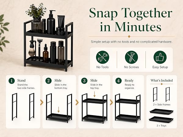 Skincare Organizer Countertop
