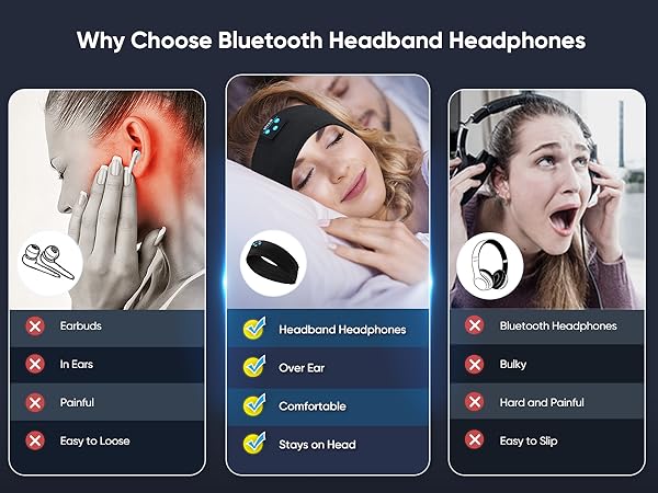 soft headphones for sleeping