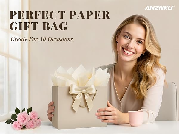 ANZNKU Paper Gift Bag