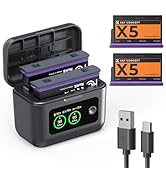K&amp;F CONCEPT 360x5 Battery Charger Set