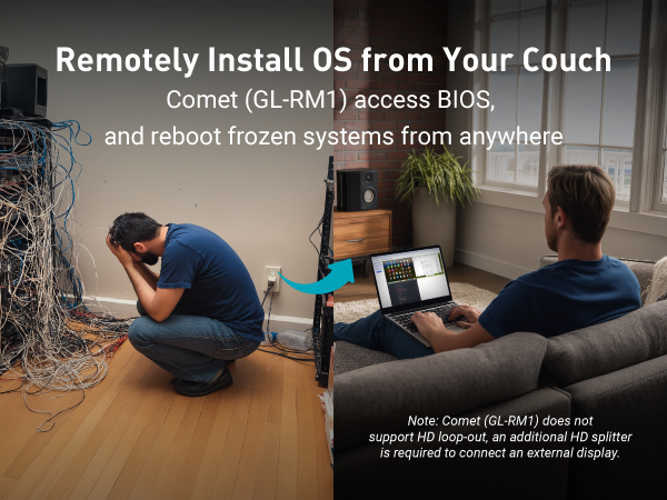 Remotely Install os from Your Couch