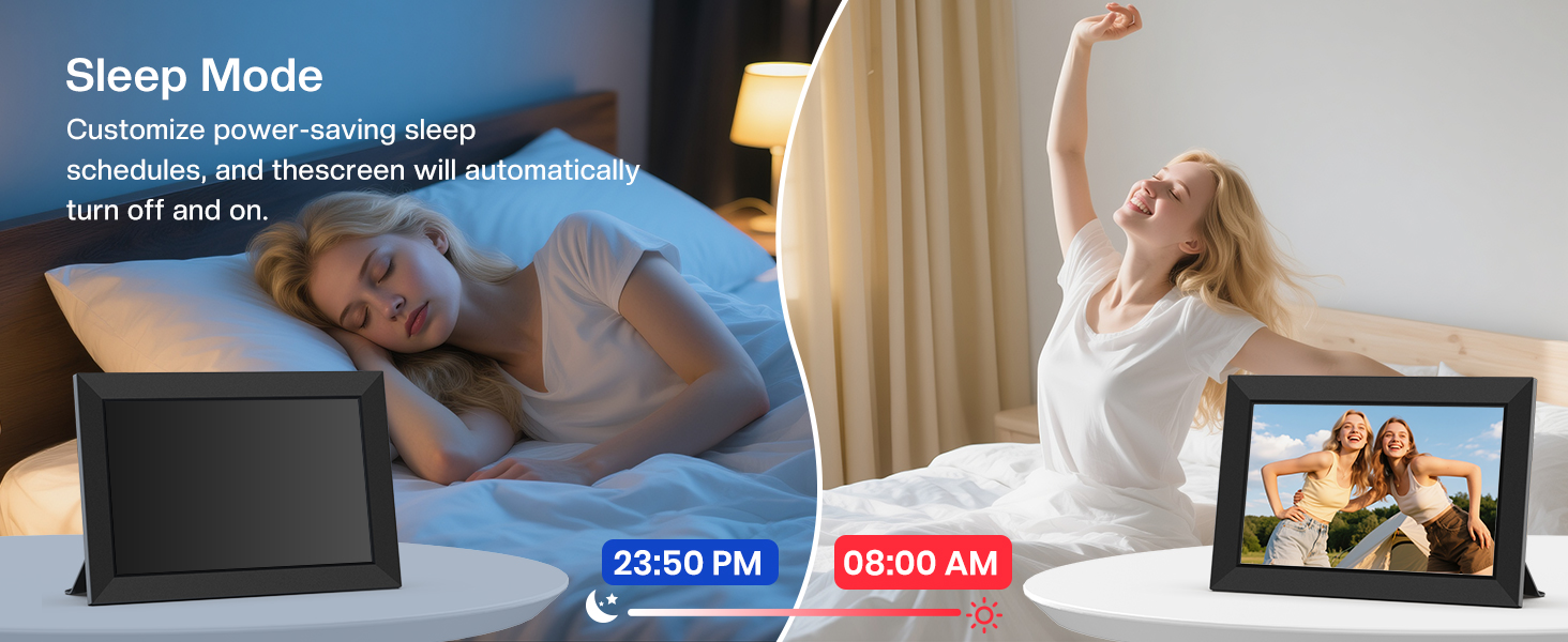 frameo digital frame wifi picture photo video share moment from phone