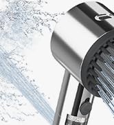 Cobbe Filtered Shower Head with Handheld, High Pressure 5 Spray Mode Showerhead with Filters, Bui...