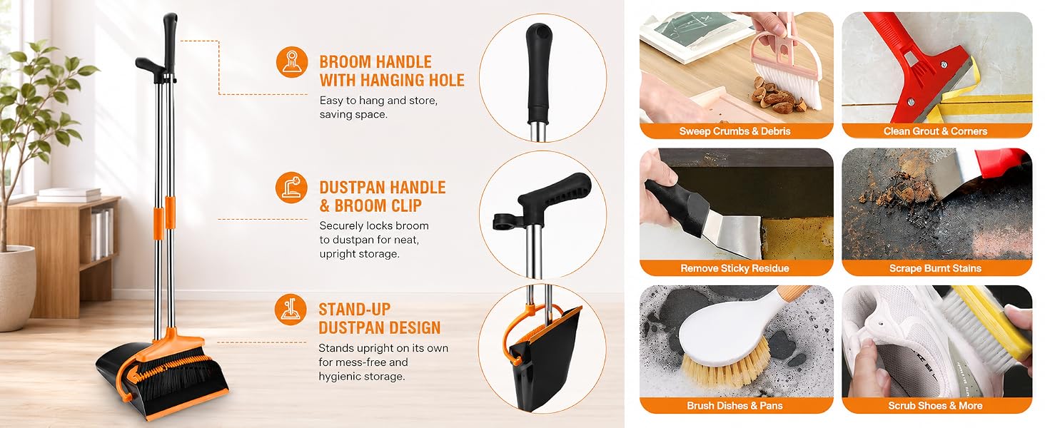 6 Bonus Cleaning Tools – All-in-One Kit