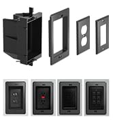 DVFR1W-1 Recessed Electrical/Outlet Box Wall Plate Kit