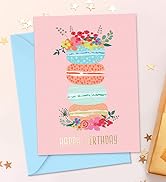 cards, birthday, macaroon, colorful, fun, beautiful, gold, foil