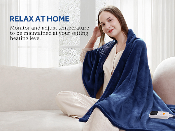 electric blanket throw