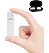 Wireless Mouse Mini Bluetooth 5.1/5.0 &amp; 2.4Ghz Tri Mode Mice,Small Silent Portable Compact Finger...