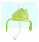 ANPEI 3-in-1 Weighted Straw Sippy Cup Conversion Kit for Comotomo Bottles | Versatile, Leak-Proof...