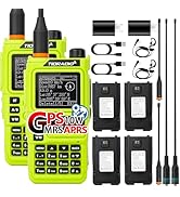 TIDRADIO TD-H9 10Watt GPS/APRS GMRS Radio Handheld(4PCS Battery),Web Upgrade,APP/PC Wireless Prog...