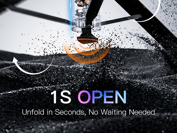 [1s-Open] Magnetic Phone Tripod for iPhone MagSafe