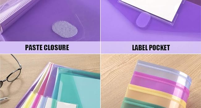 Sooez Clear Document Folders File Folders