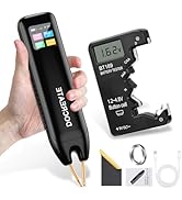 FORIOT 2-in-1 Handheld Spot Welder and Battery Tester Combo: 99 Gears Mini Battery Spot Welder wi...