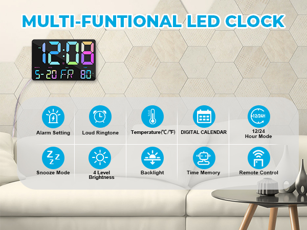 LED clock