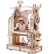 ROKR 3D Puzzle for Adults, Wooden Puzzles Classic Printing Press Model Building Kits, DIY Wood Cr...
