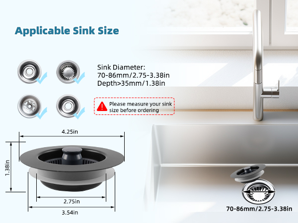 Kitchen Sink Strainer