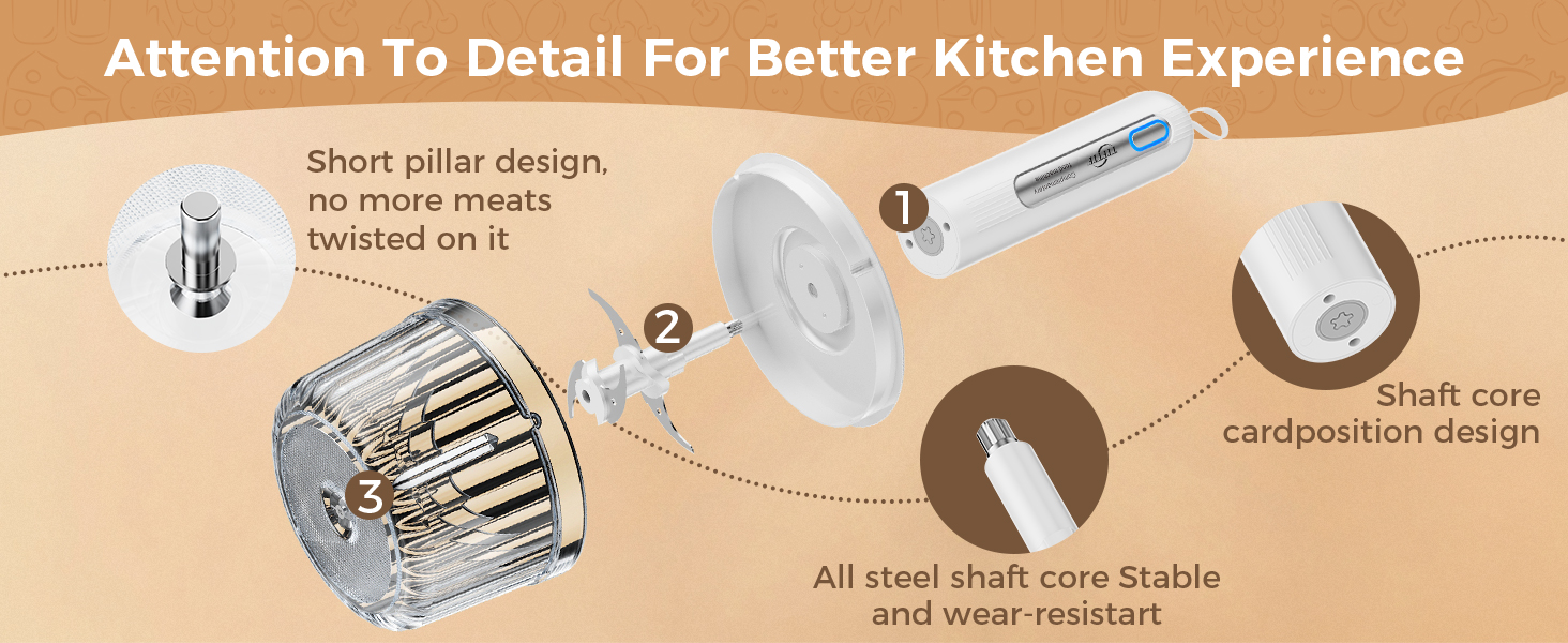 glass food processor