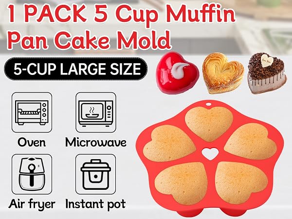 silicone muffin pans for baking