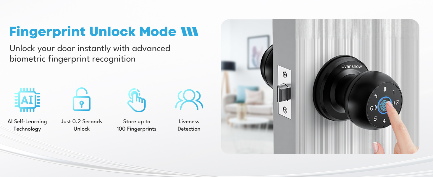 Fingerprint door lock