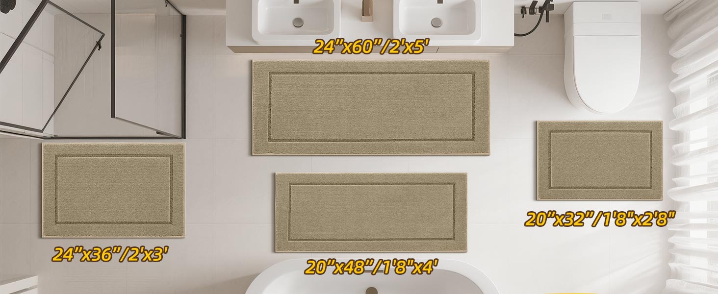Non-slip Bathroom Mats