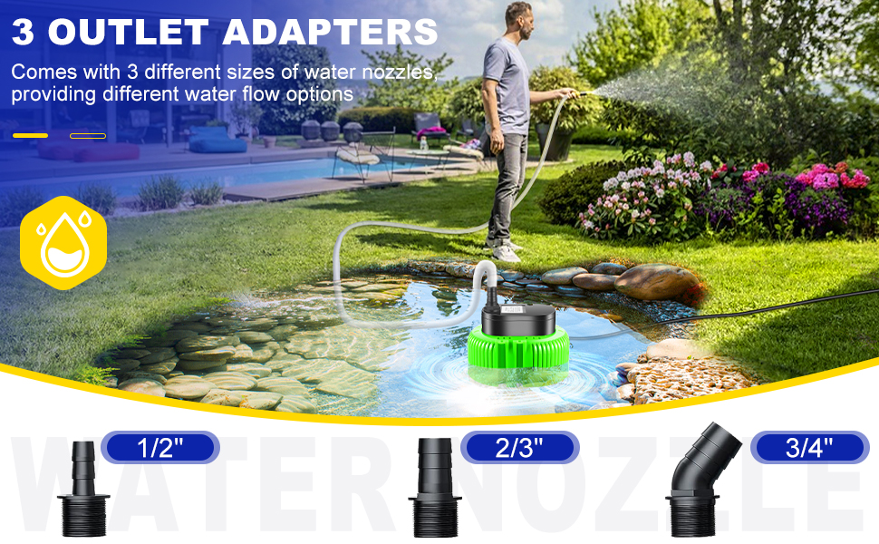 pump to remove water from pool