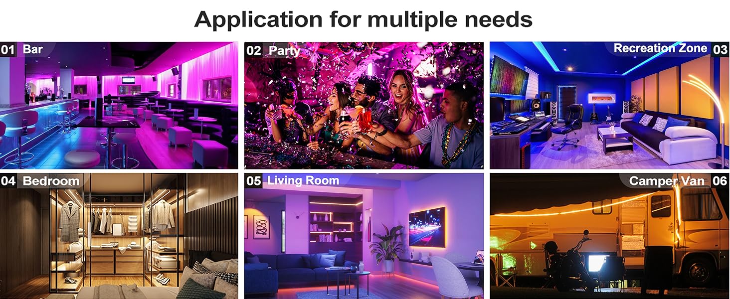 universal led light remote