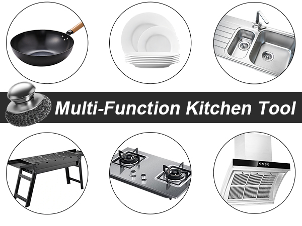 metal dish scrubber