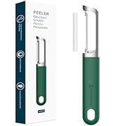 KITCHENDAO Swivel Vegetable Potato Peeler for Kitchen, Japanese Stainless Steel Sharp Blade, Heav...