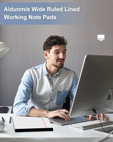 White Legal Pads 8.5x11 Note Pads