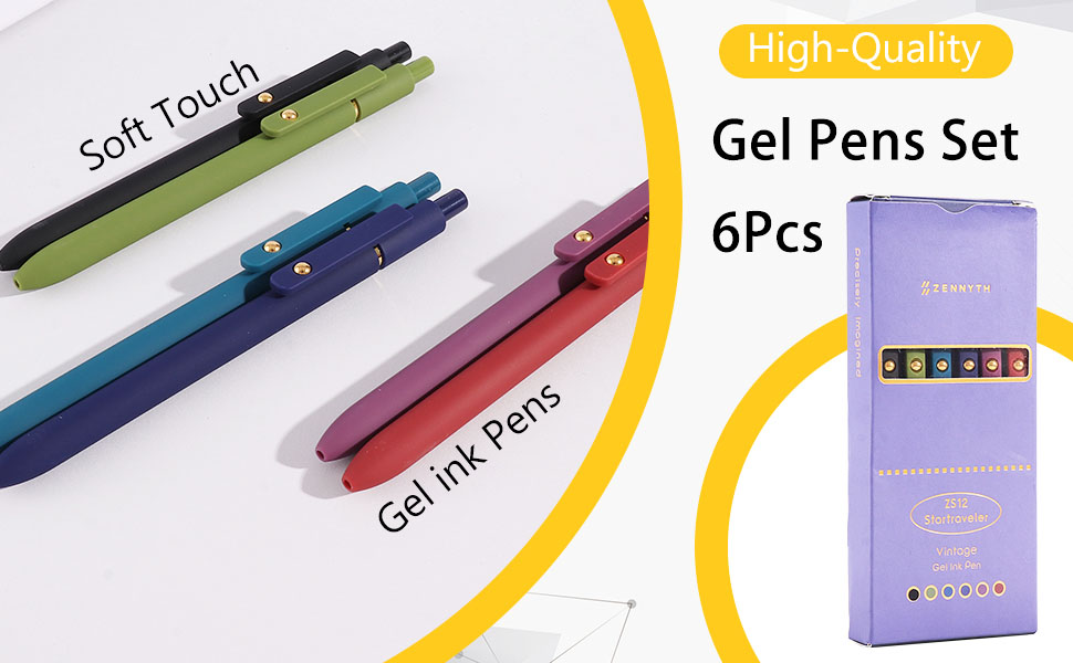 gel pens