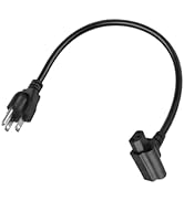 YANBORONSN 125V/15A NEMA 5-15P Male to IEC C13 + NEMA 5-15R Female Piggyback Power Cord,C13 Power...