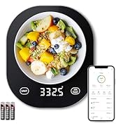 Arboleaf Smart Food Kitchen Scale, 22lb Digital Food Scale with Nutritional Calculator, Smart Kit...