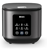 SIMPLUS Rice Cooker 8 Cups Uncooked / 16-Cup Cooked, Large Rice Maker and Warmer with Nonstick In...