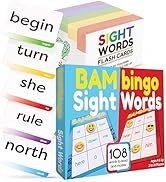 Sight Words Flash Cards and Sight Words Bingo Level 1 and 2